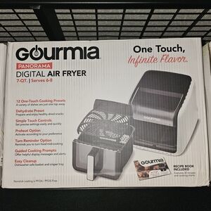 Gourmia Black Digital Air Fryer 7-Qt